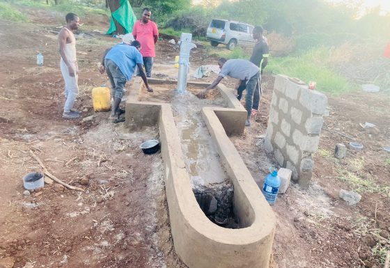 shallow well – Adama Village, Tana River County, Kenya